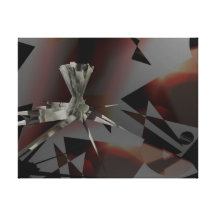 Wat ben I? Stretched Canvas Print