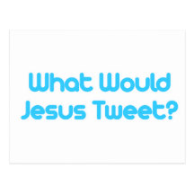 Wat Jesus zou tjirpen Wenskaart