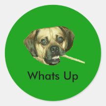 Wat omhoog is stickers