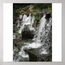WaterfallRocks Affiches