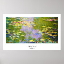 Waterlelies, 1919 Claude Monet Posters