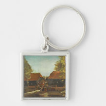 Watermolen in Kollen dichtbij Nuenen 1884, Van Gog Sleutelhangers