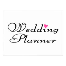 Wedding planner cartes postales