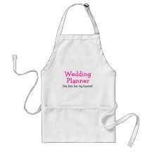 Wedding planner tabliers