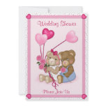 Wedding shower d'ours de nounours - personnaliser