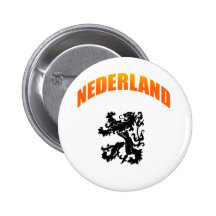 Week Voetbal van Nederland leeuw Button