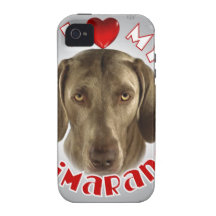 Weimaraner Étui iPhone 4/4S
