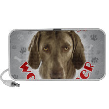 Weimaraner Haut-parleur Ordinateur Portable