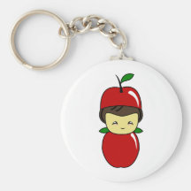 Weinig Jongen van Kawaii Apple Sleutelhangers