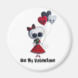 Weinig Misser Death Valentine Koelkast Magneetje