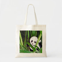 Weinig Panda van het Glas in de Zak van het Bolsa  Draagtassen
