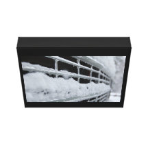Weinig rode uitdrukkelijk stretched canvas prints