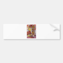 Weinig Rood Huis Bumpersticker