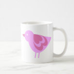Weinig Roze valentijnskaart van de Vogel van het H mokken