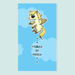 Weinig sjabloon van de Referentie Pegasus visitekaartjes