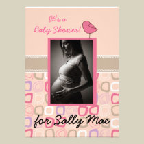 Weinig Uitnodiging van het Baby shower van de Foto uitnodigingen