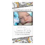 welkom baby photocard gepersonaliseerde fotokaarten