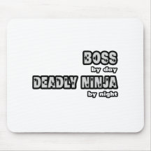 Werkgever tegen Dag… doods 's nachts Ninja Muis Mat