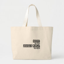 Werkgever tegen Dag… doods 's nachts Ninja Canvas Tas