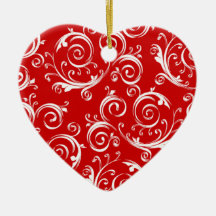 Wervelingen & Krullen Kerst Ornamenten