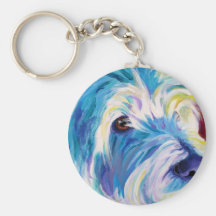 Westie #1 porte-clef