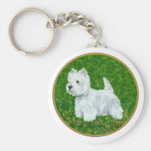 Westie Greengrass Porte-clefs