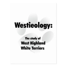 Westieology Cartes Postales