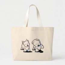 Westies Shadowboxing Sac En Toile
