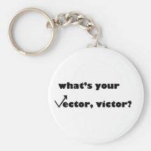 wha'ts uw vectorkampioen? sleutel hanger
