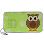 Who? M. Owl Cartoon Green met Stip Mini Speaker