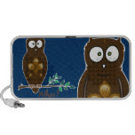 Whoo ? Haut-parleur de griffonnage de hibou