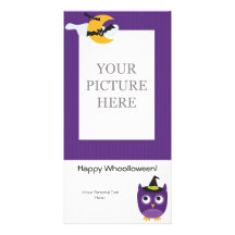 Whoolloween heureux ! photocarte customisée