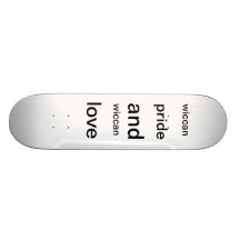 wiccan trots en wiccan liefde persoonlijk skateboard