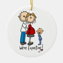 Wij verwachten Paar met het Ornament van de Jongen