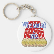 Wij willen Zes Sleutel Hanger