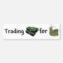 Wijd handel bumperstickers