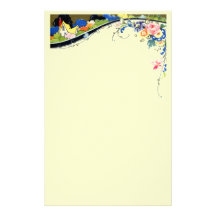 Wijnoogst Bloemen Persoonlijk Briefpapier
