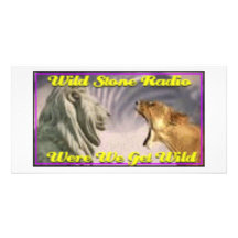 Wilde steenRadio Fotokaart Sjabloon