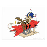 Wile E. Coyote Launching Rode Raket briefkaarten