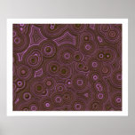 Willekeurige Cirkels 05 van het pop-art Print