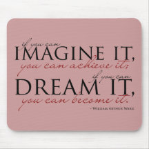 William Ward imaginent la citation Tapis De Souris