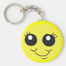 Wimpers Smiley Keychain Sleutelhanger