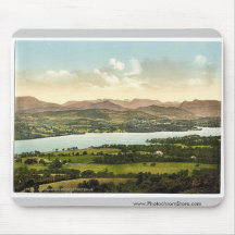 Windermere, de tête d'Orrest, secteur de lac, Engl Tapis De Souris