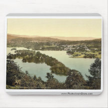 Windermere et Bowness, secteur de lac, RAR de l'An Tapis De Souris