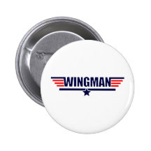 Wingman d'arme à feu de pouvoir adiathermique badge avec épingle