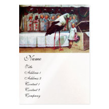 Wit de pareldocument van het BABY SHOWER van de OO Visitekaart Sjablonen