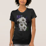 wit Ridderspoor, (Ridderspoor Hybride) bloemen T Shirts
