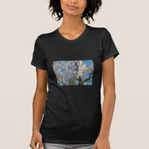 Witte, Bloeiende Boom Tshirts