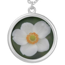 witte bloem hangertje