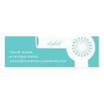 Witte Hairdryer & de Blauwgroen Kaart van de Stili Visitekaartje